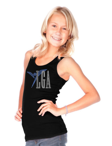 Girls 3-16 & Juniors Beater Rib Tank-ylga