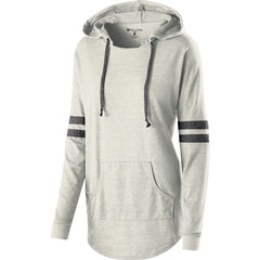 LADIES HOODED LOW KEY PULLOVER-cc