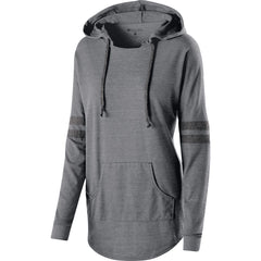 LADIES HOODED LOW KEY PULLOVER-EJ