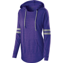LADIES HOODED LOW KEY PULLOVER-peg