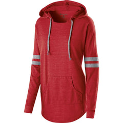 LADIES HOODED LOW KEY PULLOVER-k