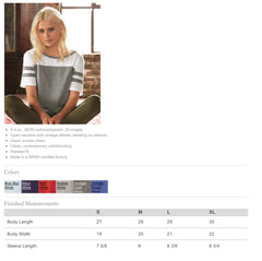 Women's Vintage 50/50 Jersey Stadium Tee-sc