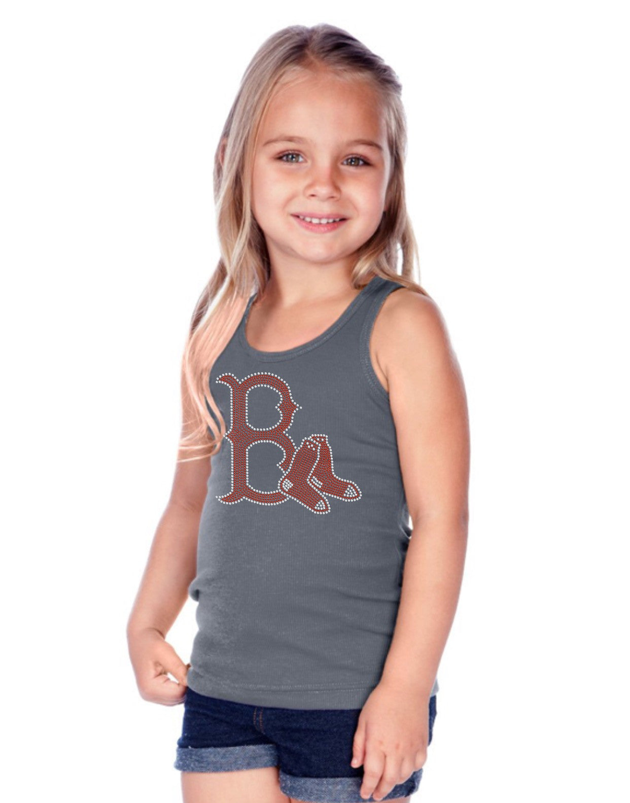 Little Girls Rib Tank-BBy