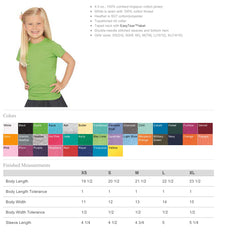 Girls Fine Jersey Tee