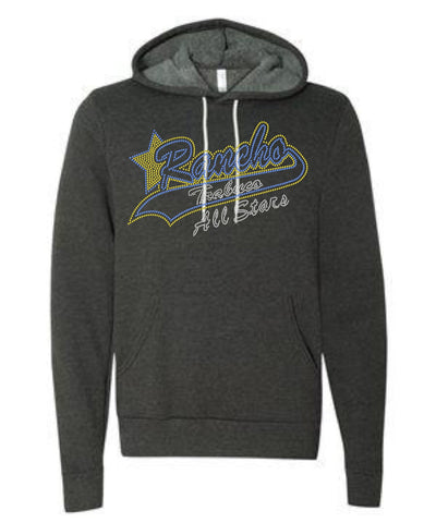 Unisex Poly/Cotton Hooded Pullover Sweatshirt-RTAS