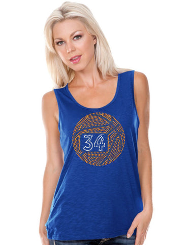 Women Slub Jersey Scoop Neck Tank-bk