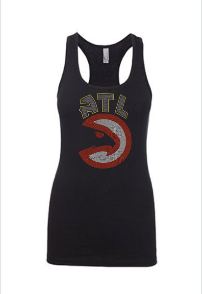 Jersey Racerback Tank-BK