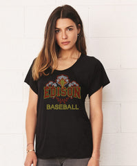Women's Flowy Raglan Tee-ehs