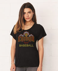 Women's Flowy Raglan Tee-ehs