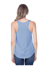 Girls-Juniors JERSEY SCOOP NECK HIGH LOW TANK