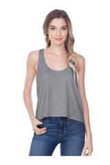 Girls-Juniors JERSEY SCOOP NECK HIGH LOW TANK