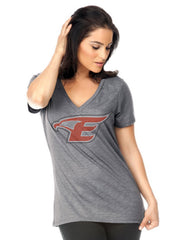 Women's Slub Jersey V Neck-EHs