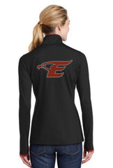 Ladies Sport-Wick stretch contrast full zip jacket-EHS