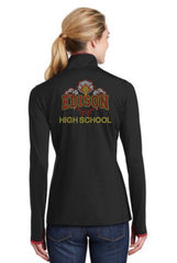 Ladies Sport-Wick stretch contrast full zip jacket-EHS