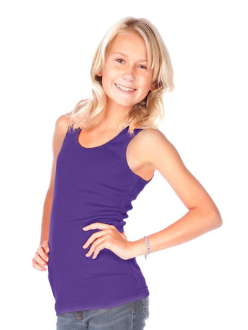 Girls Rib Tank-Ega