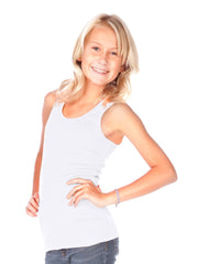 Little Girls Rib Tank-BBy