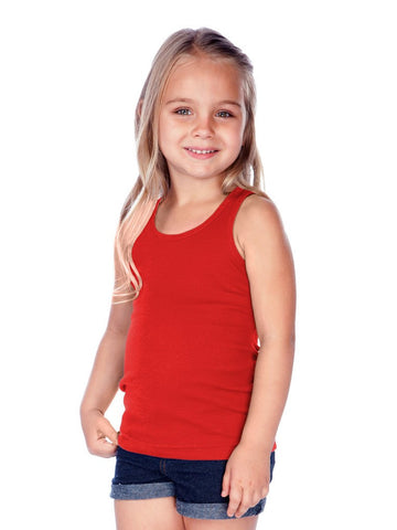 Little Girls Rib Tank-Spirit