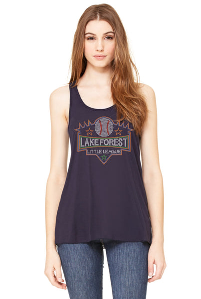 Women's Flowy Racerback Tank-LFAS