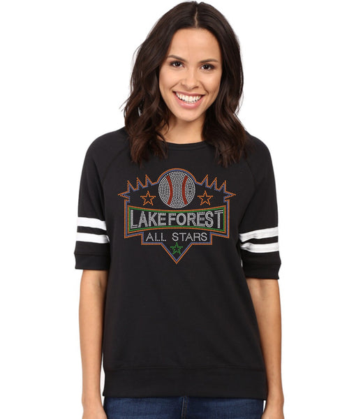 Women's Vintage French Terry Fifty Yardliner Sweatshirt-BBF