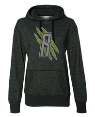 Women's Glitter French Terry Hooded Pullover-R