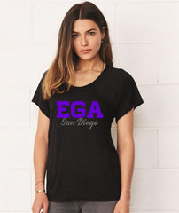 Women's Flowy Raglan Tee