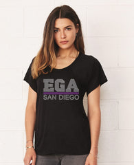 Women's Flowy Raglan Tee