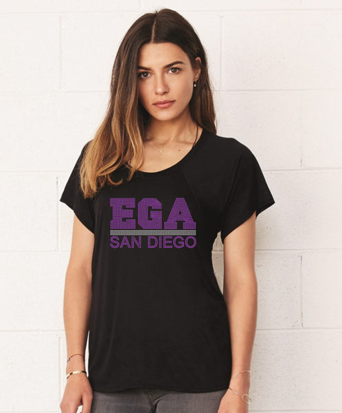Women's Flowy Raglan Tee