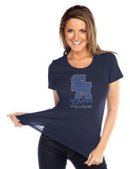 Womens & Juniors Jersey Crew Neck Short sleeve-SM