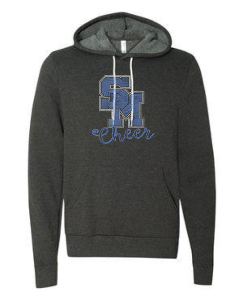 Unisex Poly/Cotton Hooded Pullover Sweatshirt-sm