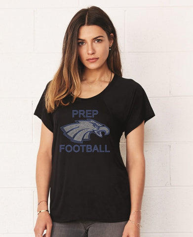 Women's Flowy Raglan Tee-sjp
