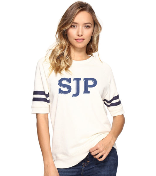 Women's Vintage French Terry Fifty Yardliner Sweatshirt-sjp