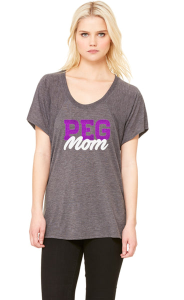 Women's Flowy Raglan Tee-PARA
