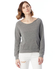 Ladies Maniac Eco-Fleece slouchy Sweatshirt-KNIGHTS