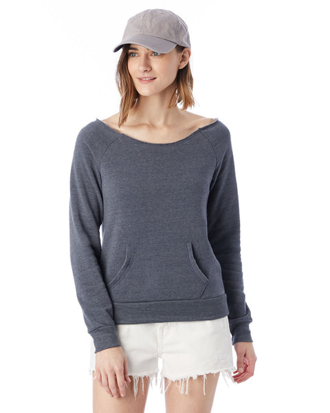 Ladies Maniac Eco-Fleece slouchy Sweatshirt-KNIGHTS