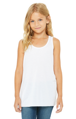 Youth Flowy Racerback Tank-UNH