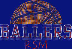 Women's Jersey V Neck-Ballers