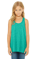 Youth Flowy Racerback Tank-RTAS