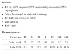 Unisex Triblend 3/4-Sleeve Raglan-cc