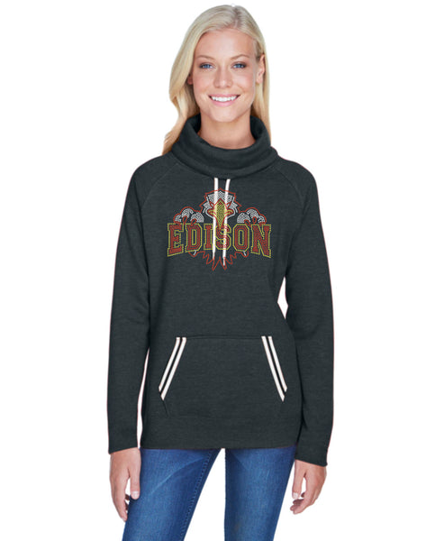 JA- Ladies' Relay Cowl Neck r-Edison
