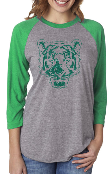 Unisex Triblend 3/4-Sleeve Raglan-OTSC