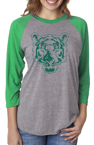 Unisex Triblend 3/4-Sleeve Raglan-OTSC
