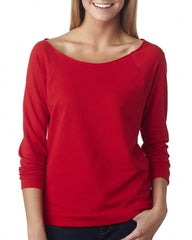 NL Ladies' French Terry 3/4-Sleeve Raglan