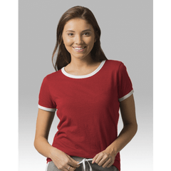 LADIES RINGER TEE-EBB