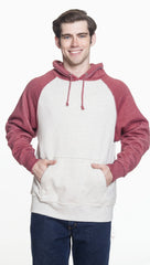 Adult Vintage Heather Pullover Hooded Sweatshirt-edh