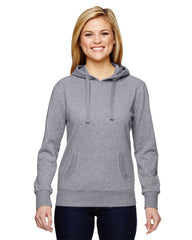 Women's Glitter French Terry Hooded Pullover-otsc