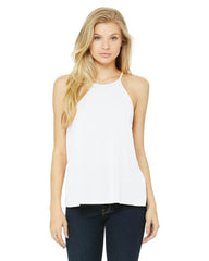Ladies' Flowy High Neck Tank-EBB