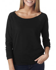 NL Ladies' French Terry 3/4-Sleeve Raglan
