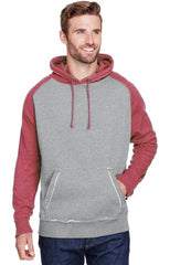 Adult Vintage Heather Pullover Hooded Sweatshirt-edh