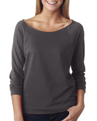 NL Ladies' French Terry 3/4-Sleeve Raglan