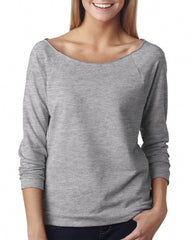 NL Ladies' French Terry 3/4-Sleeve Raglan
